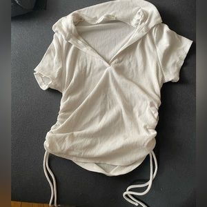 White collared shirt